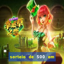 sorteio de 500 em cash toda segunda feira novibet como funciona